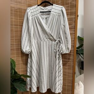 Calvin Klein Women’s Faux Wrap Dress